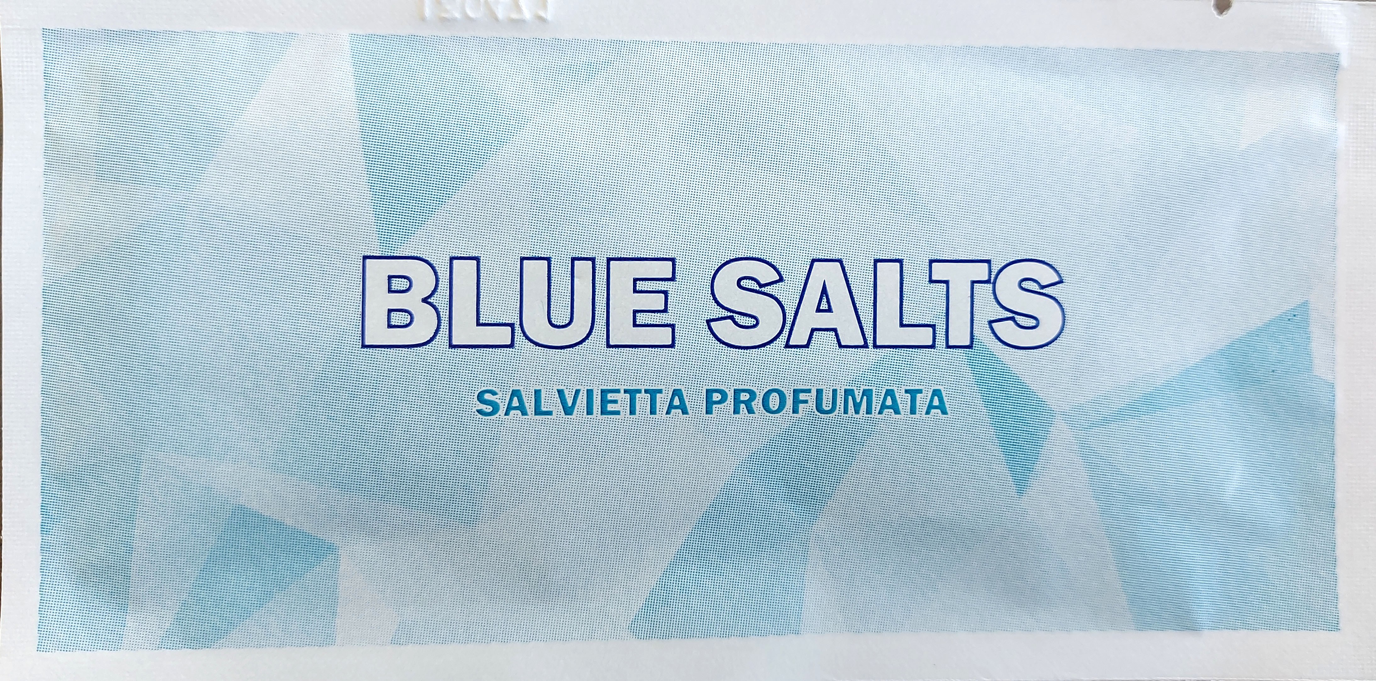 Vendita SALVIETTE PROFUMATE BLUE SALTS - Articoli per